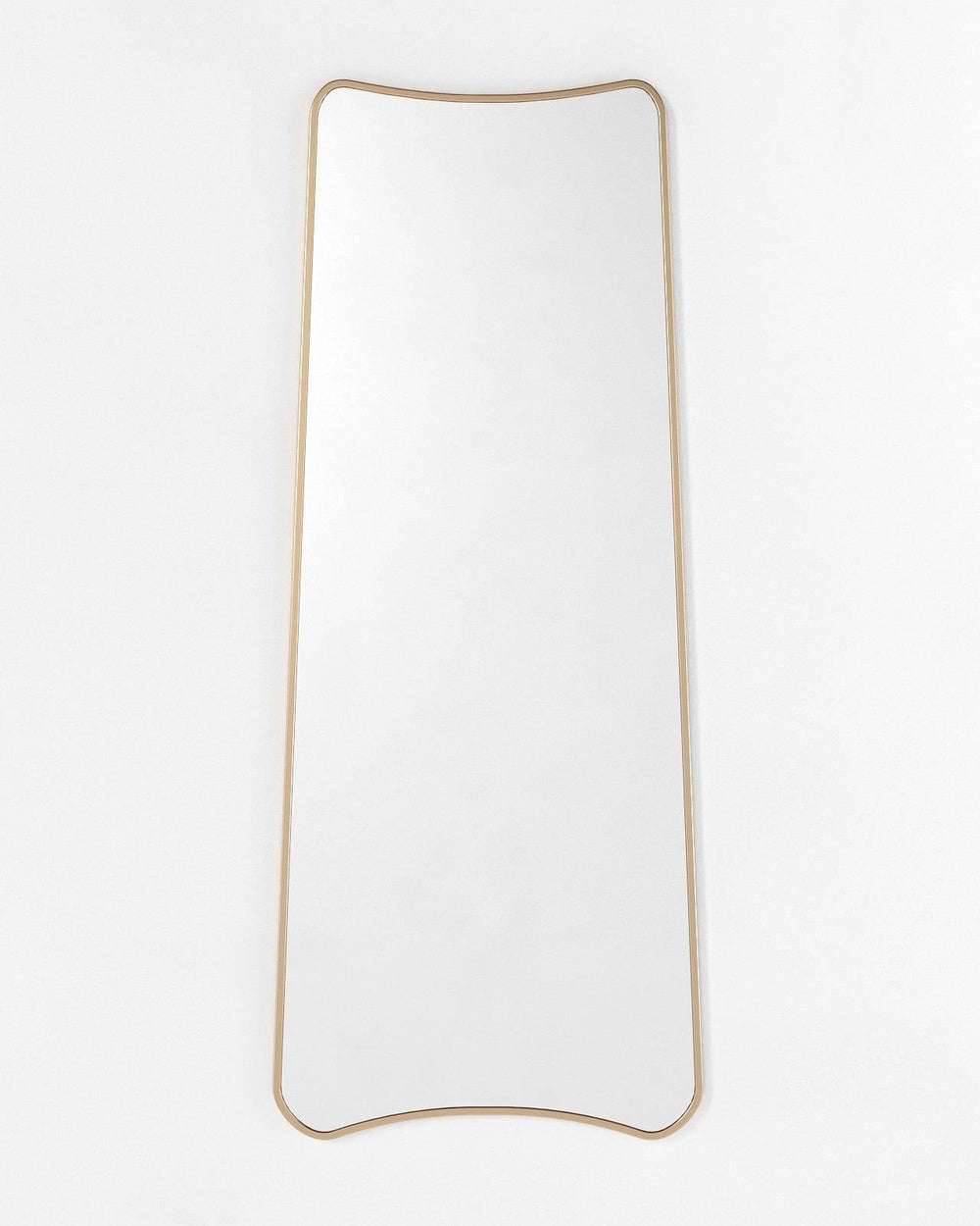 Mariposa Full Length Mirror - Unlacquered Solid Brass - Northgrove Partners