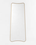Mariposa Full Length Mirror - Unlacquered Solid Brass - Northgrove Partners