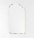 Brody Full Length Mirror - Unlacquered Solid Brass - Northgrove Partners