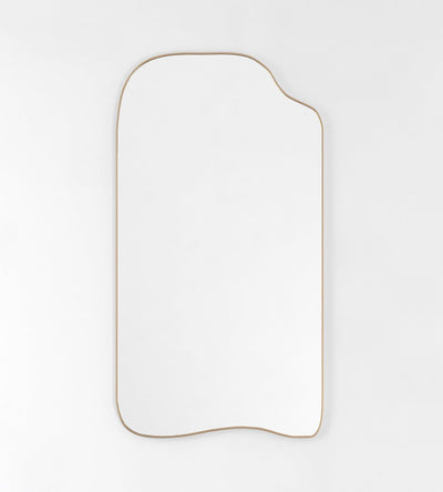 Brody Full Length Mirror - Unlacquered Solid Brass