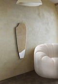 Jolene Mirror - Unlacquered Solid Brass - Northgrove Partners