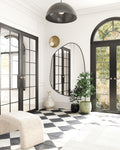AOrganik Mirror - Unlacquered Solid Brass - Northgrove Partners