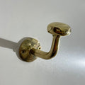Handracfted Brass Hooks - Unlacquered Solid Brass - Northgrove Partners