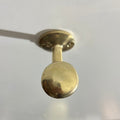 Handracfted Brass Hooks - Unlacquered Solid Brass - Northgrove Partners