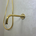 Unlacquered Brass Shower Set — Showerhead, Handheld & Tub Faucet - Northgrove Partners