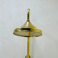 Unlacquered Brass Rain Shower Set — Victorian Style - Northgrove Partners