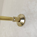 Unlacquered Brass Shower System — Classic Dome Showerhead - Northgrove Partners