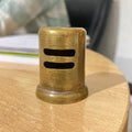 Unlacquered Brass Air Gap Cover - Unlacquered Solid Brass - Northgrove Partners