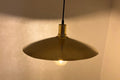 Unlacquered Brass Dome Pendant Light — Moroccan Shadow Ceiling Lamp