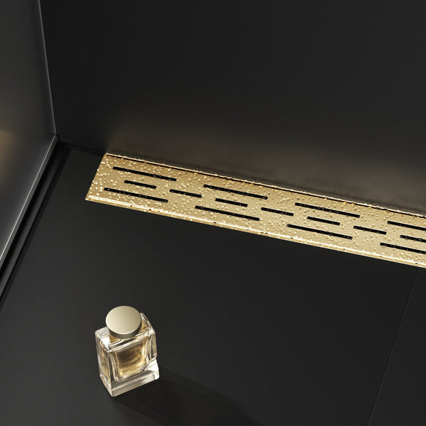 Unlacquered Brass Floor Drain - Unlacquered Solid Brass