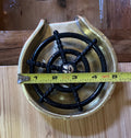 Unlacquered Brass Glass Rinser - Unlacquered Solid Brass - Northgrove Partners