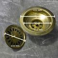 Unlacquered Brass Strainer Sink - Unlacquered Solid Brass - Northgrove Partners