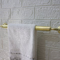 Unlacquered Brass Towel Hanger Bathroom - Unlacquered Solid Brass - Northgrove Partners