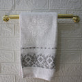 Unlacquered Brass Towel Hanger Bathroom - Unlacquered Solid Brass - Northgrove Partners