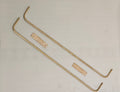 Unlacquered Brass Towel Rack - Unlacquered Solid Brass - Northgrove Partners