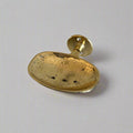 Unlacquered Brass Wall Mount Soap Dish - Unlacquered Solid Brass - Northgrove Partners