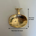 Unlacquered Brass Wall Mount Soap Dish - Unlacquered Solid Brass - Northgrove Partners