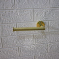 Unlacquered Brass Wall Mount Toilet Paper Holder - Unlacquered Solid Brass - Northgrove Partners
