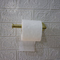 Unlacquered Brass Wall Mount Toilet Paper Holder - Unlacquered Solid Brass - Northgrove Partners
